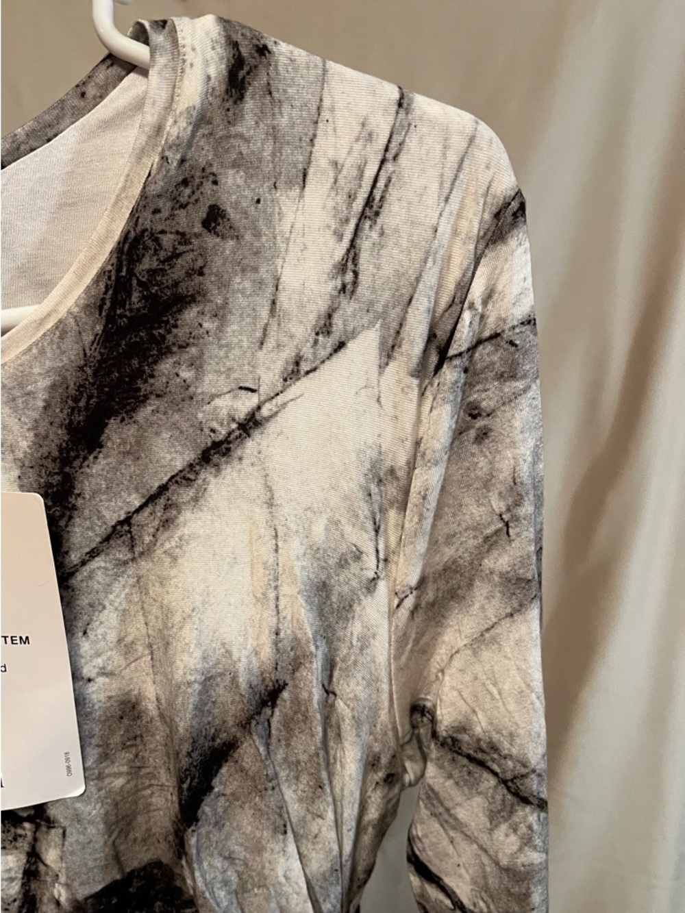 NWT Helmut Lang Nova Print Ruched Jersey Body Dress- Extremely soft material! - Picture 5 of 7